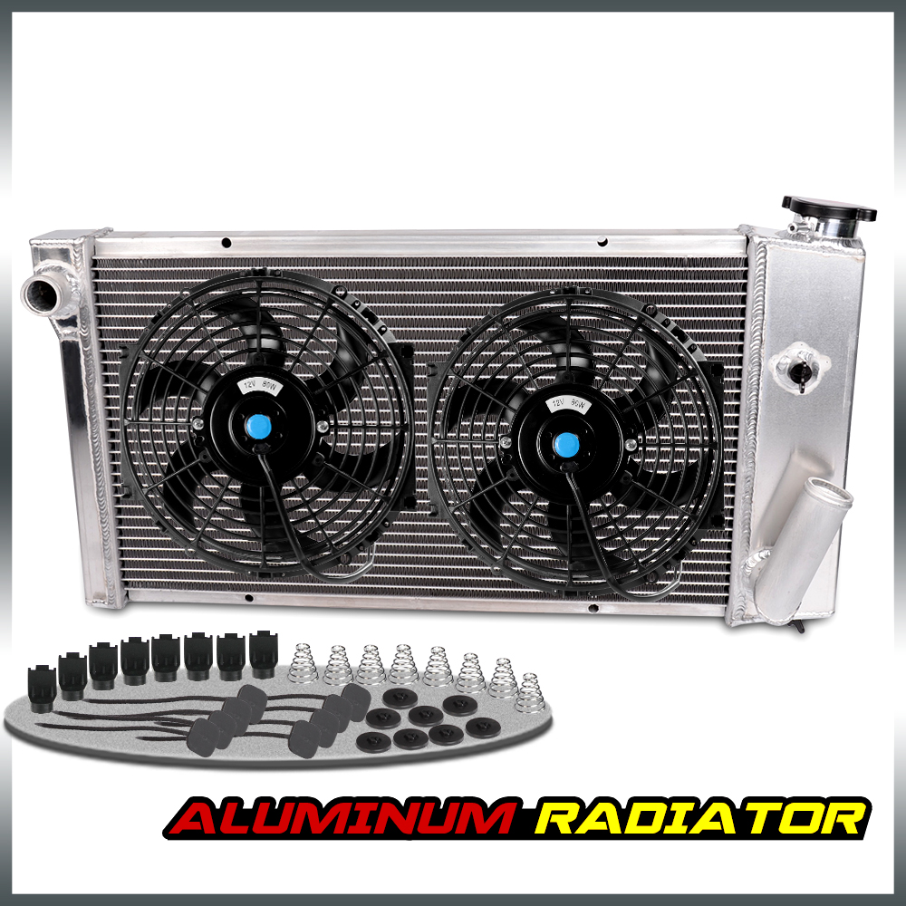 Champion 3 Row Aluminum Radiator CC432 For 71-77 Chevy Vega 75-76 Pontiac Astre