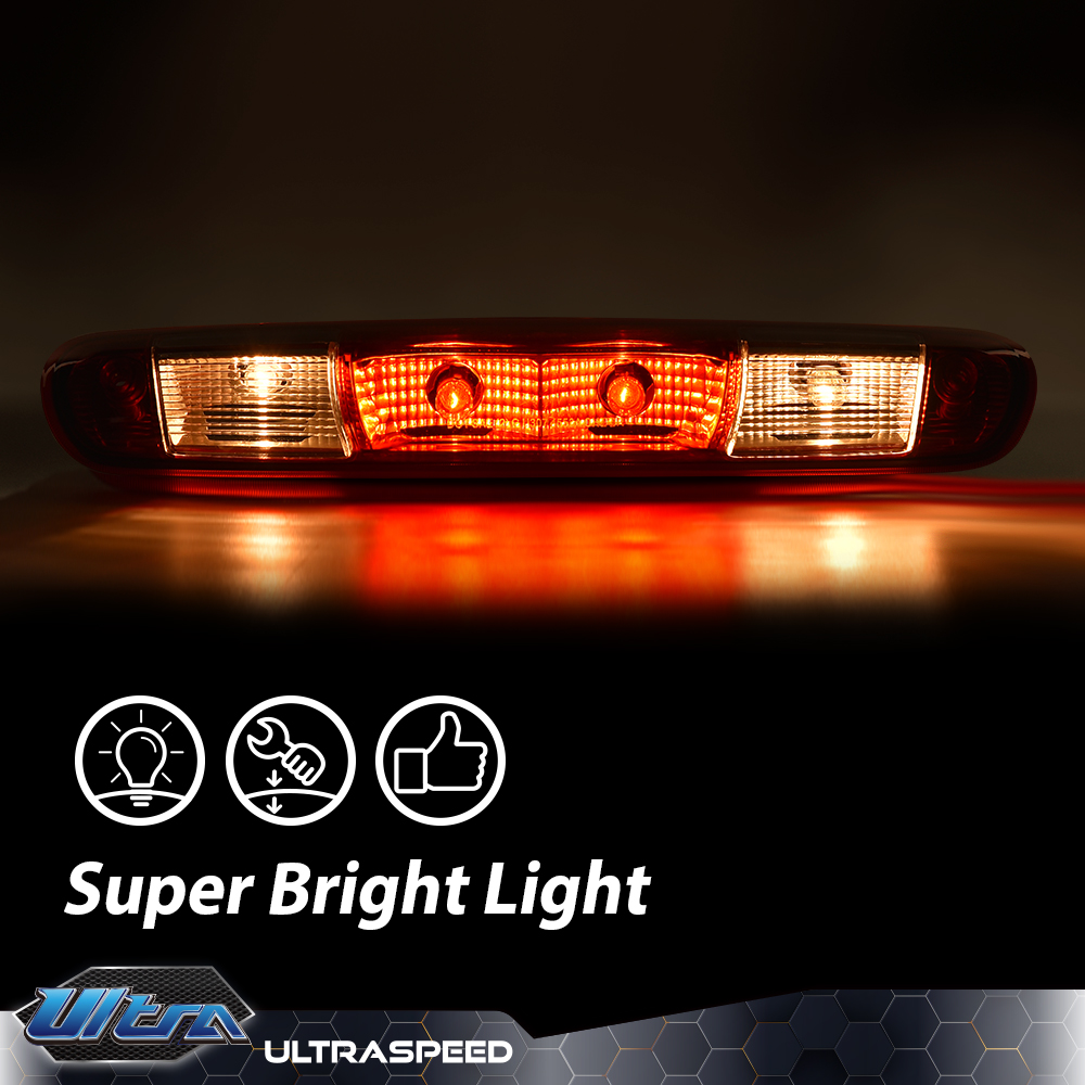 Fit For 07-14 Silverado Sierra High Mount 3rd Brake Light Cargo Combination Lamp