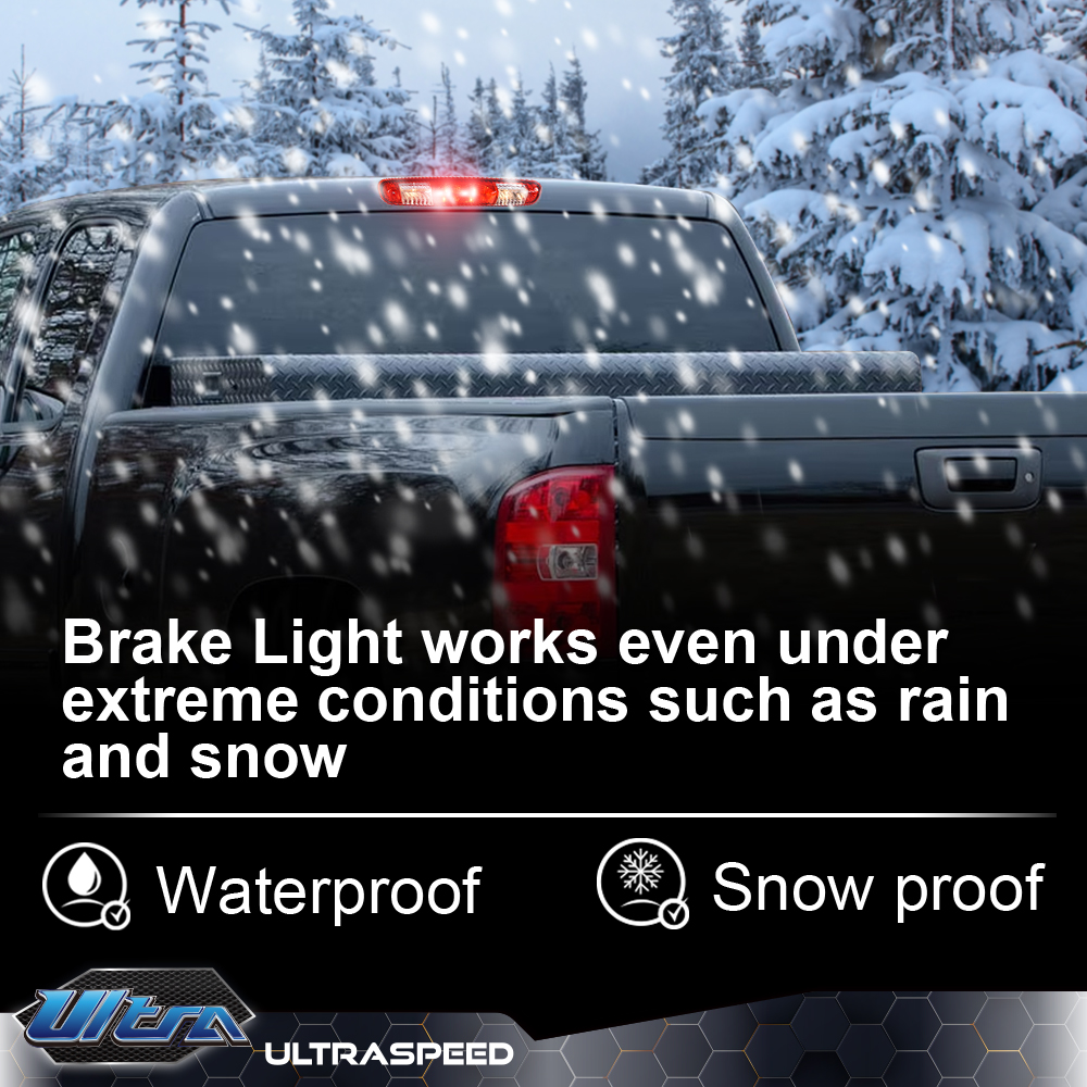 Fit For 07-14 Silverado Sierra High Mount 3rd Brake Light Cargo Combination Lamp