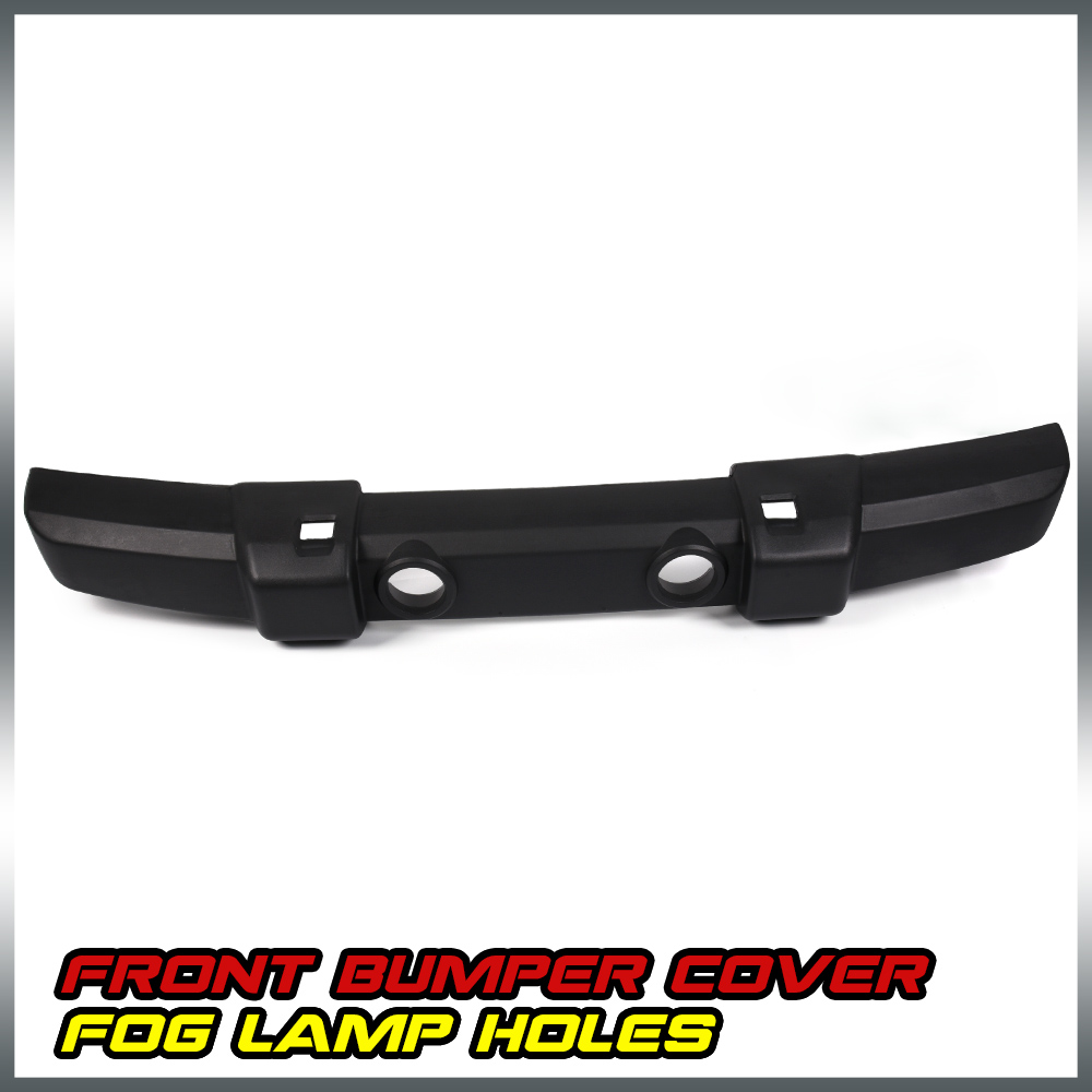 Textured Front Bumper Cover w/ fog Lamp Holes For 20072016 Jeep