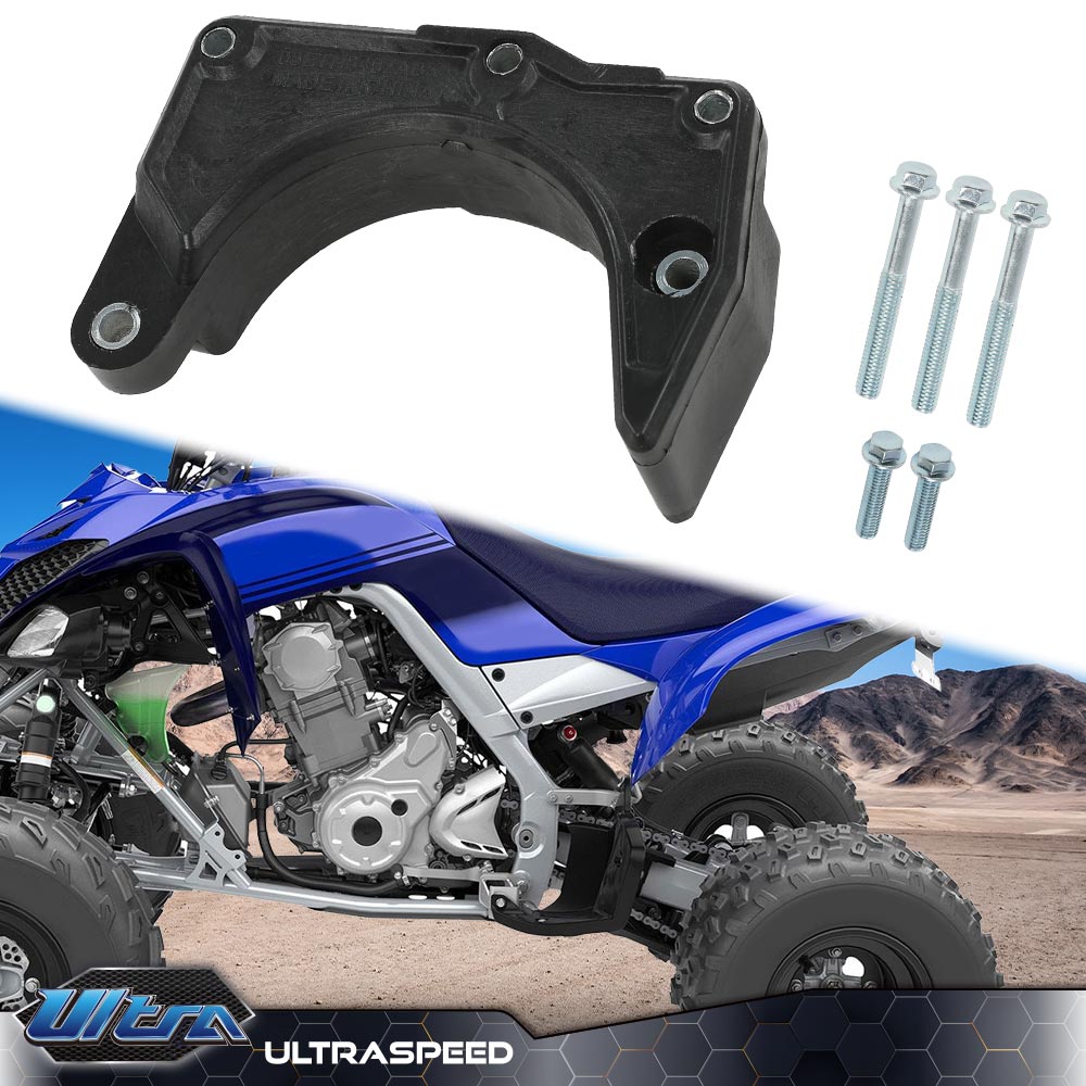 Yamaha Raptor 700 Poly Case Saver Repair Kit Prevent Broken Mounts Chain Guard E - Foto 4
