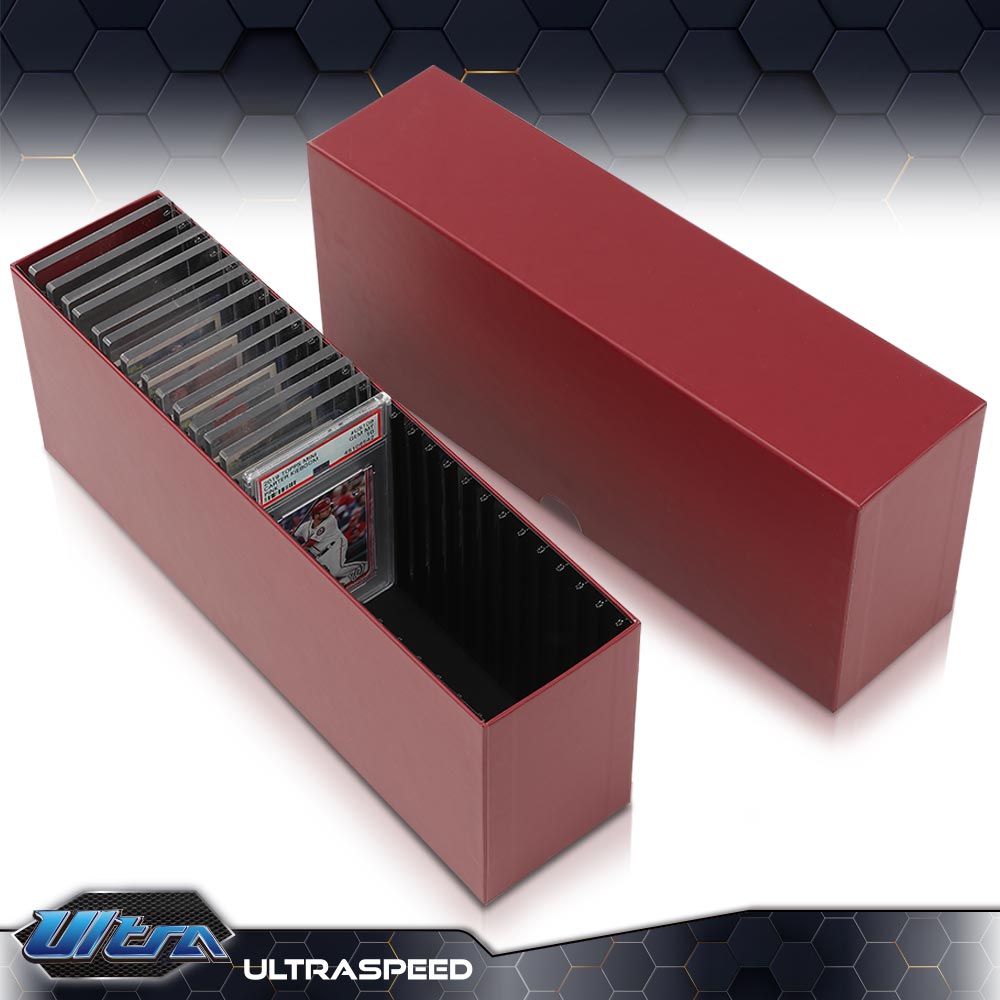 Slotted Graded Card Box For PSA Certified Slabs Storage Case MTG Pokemon |  eBay